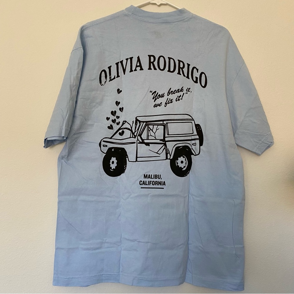 Olivia Rodrigo Driving Home 2 U Official Tee Size Large